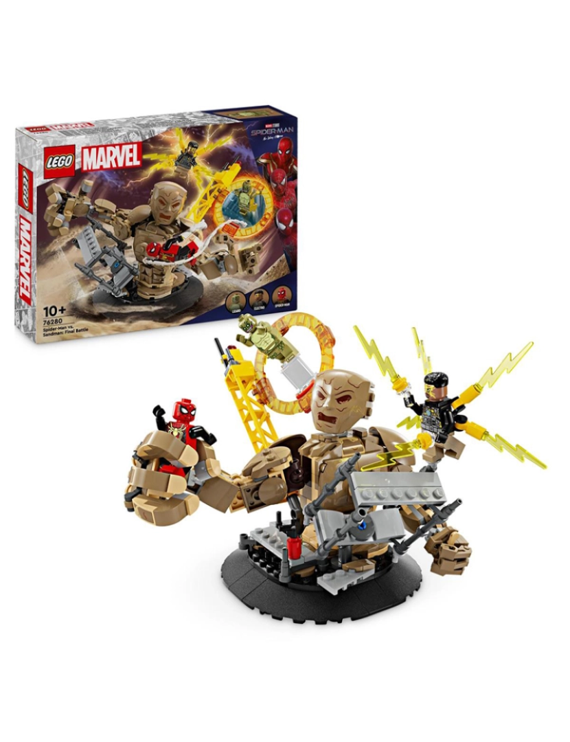 Lego - LEGO SUPER HEROES SPIDER E SANDMAN: B. FINAL 76280