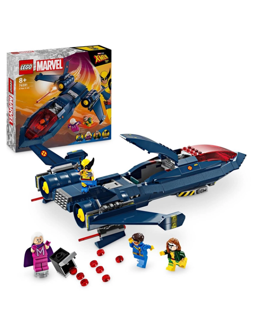 Lego - LEGO SUPER HEROES X-JET DOS X-MEN 76281