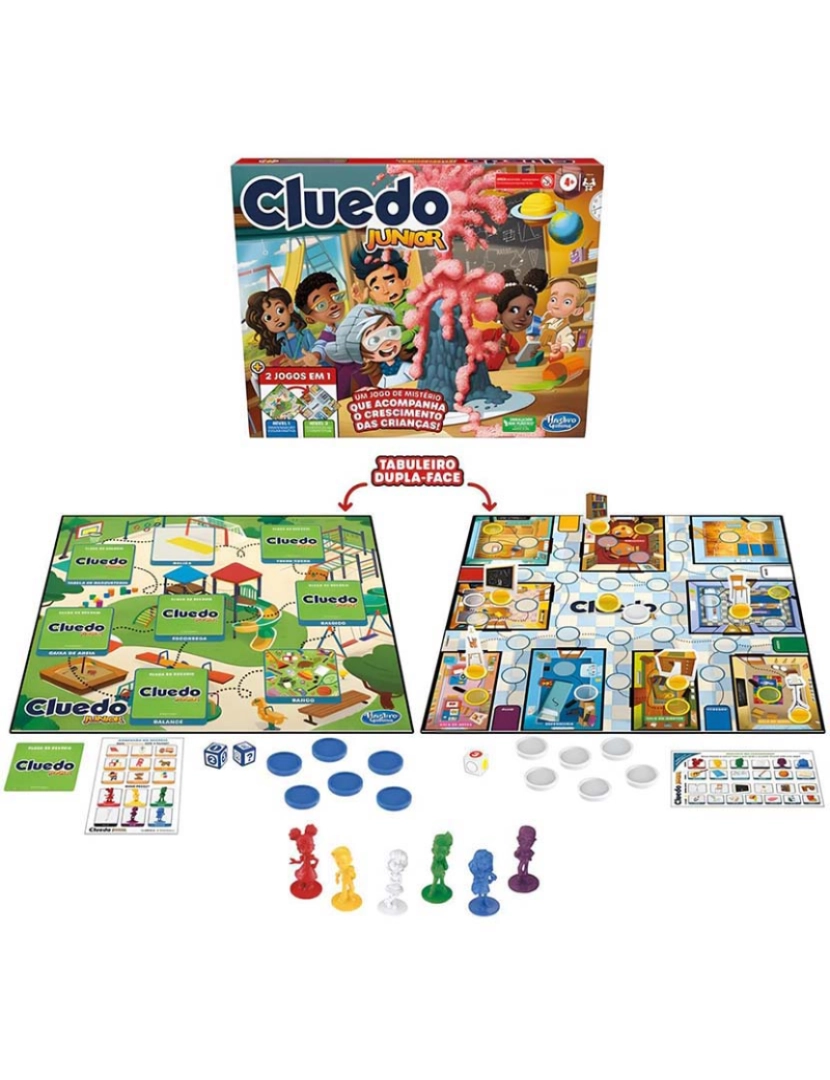 Hasbro - JOGO CLUEDO JUNIOR F6419190