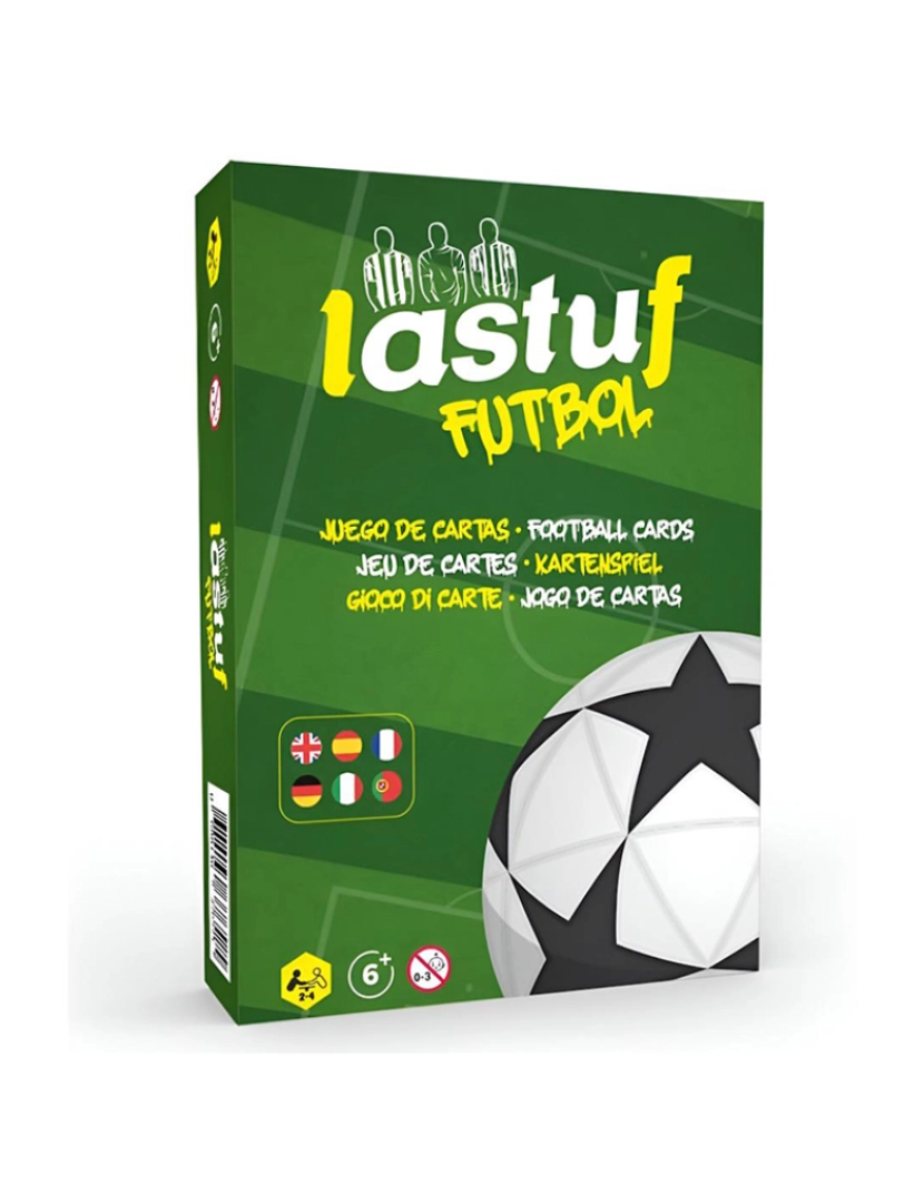 Creative Toys - JOGO CARTAS LASTUF FUTBOL 76525