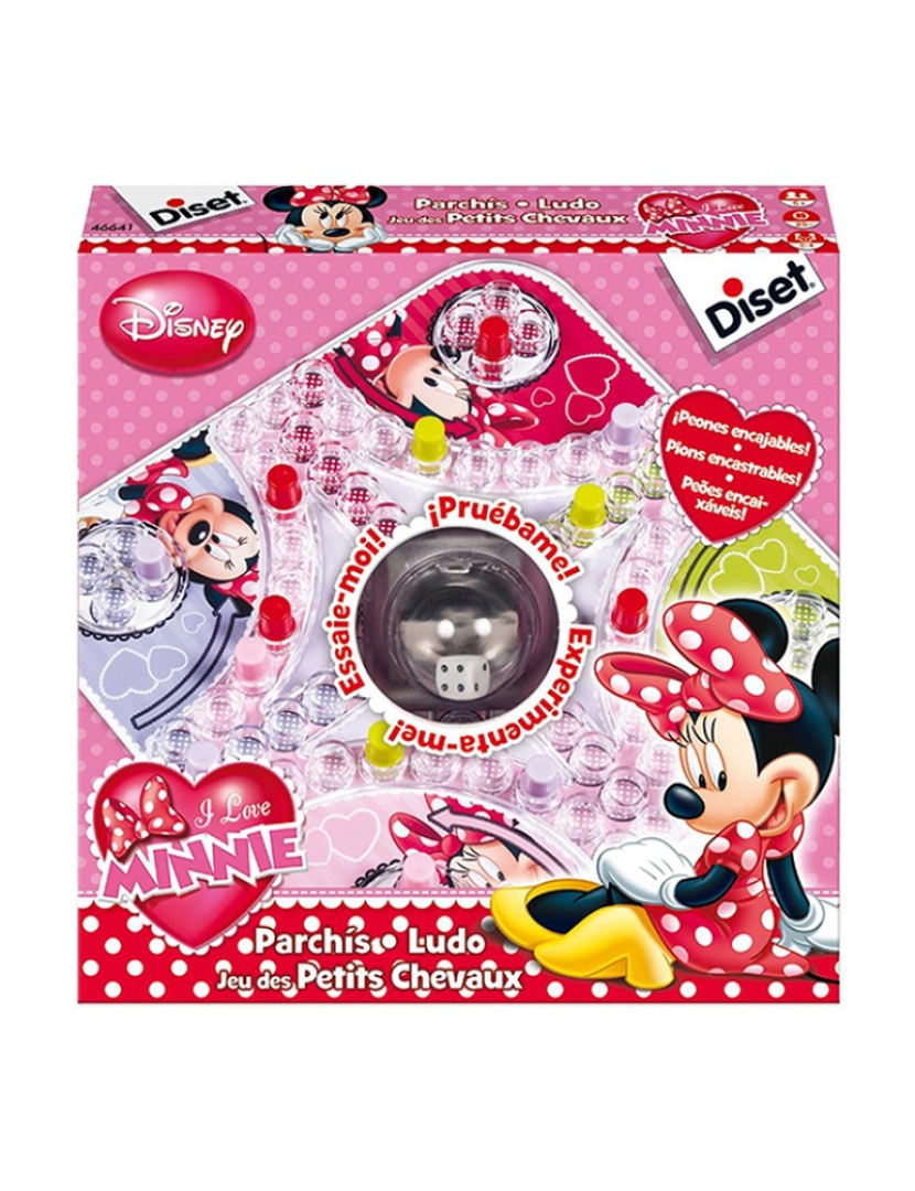 Diset, Goula - PARCHIS POP-IT MINNIE 46641