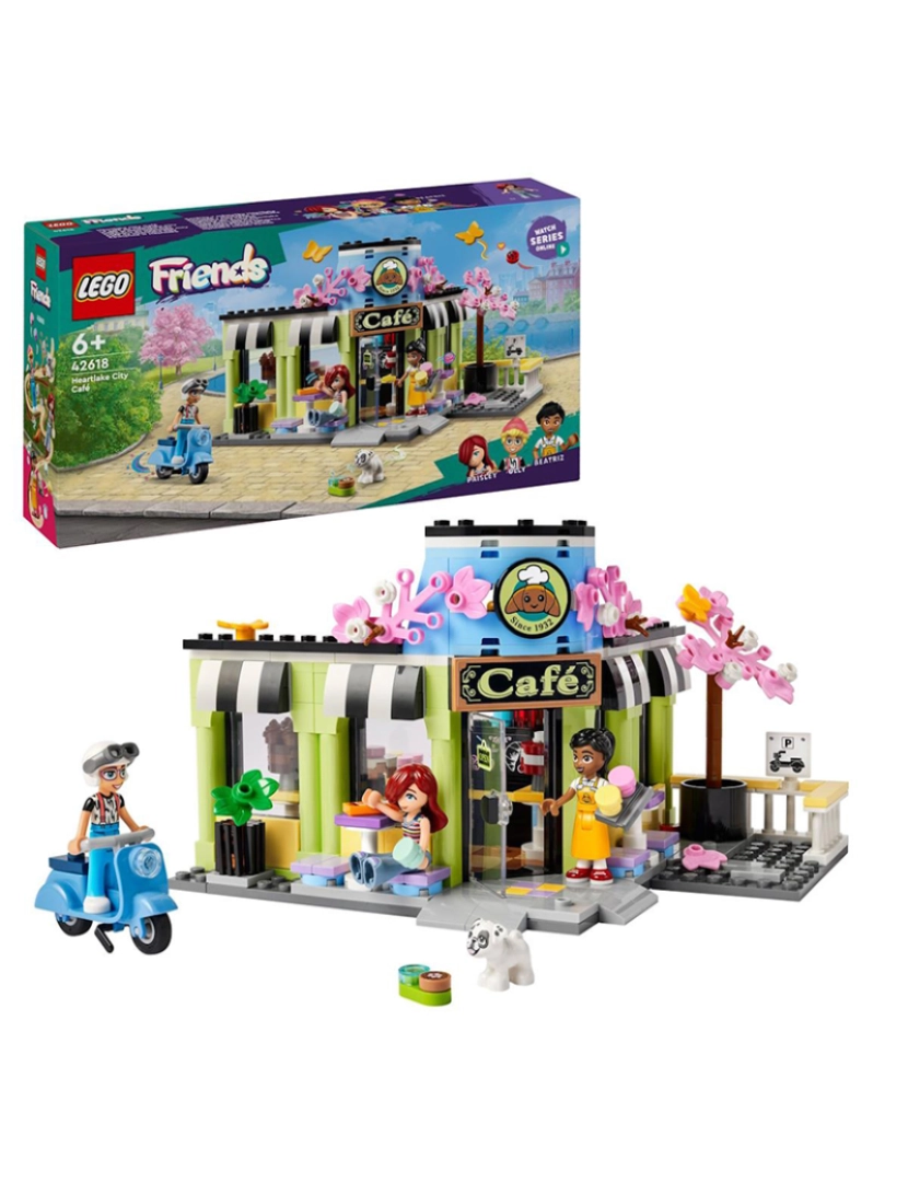 Lego - LEGO FRIENDS CAFÉ HEARTLAKE CITY 42618