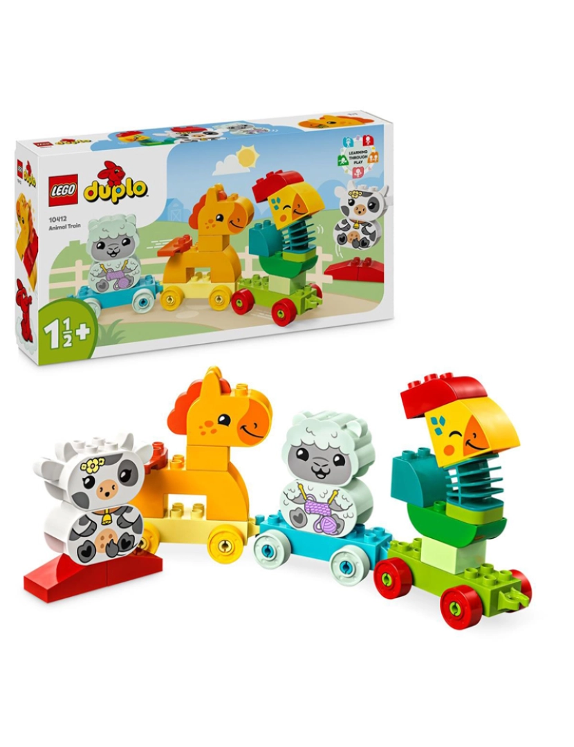 Lego - LEGO DUPLO COMBOIO DE ANIMAIS 10412