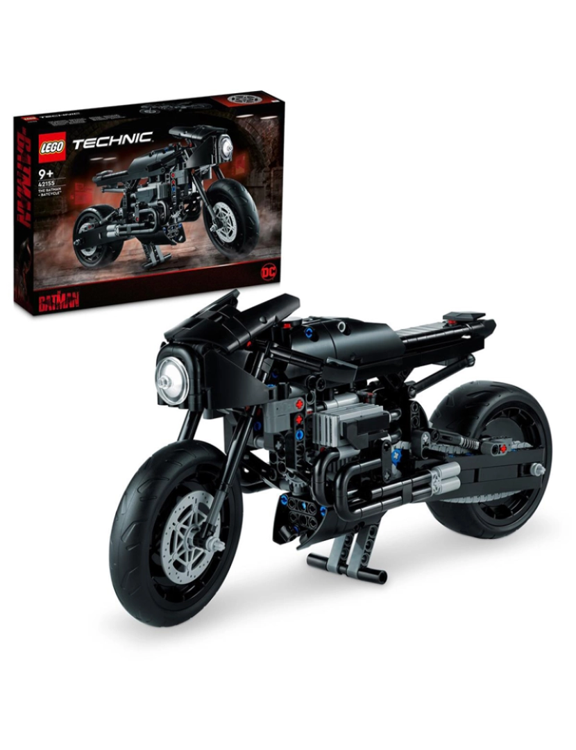 Lego - LEGO TECHNIC THE BATMAN BATMOTO 42155