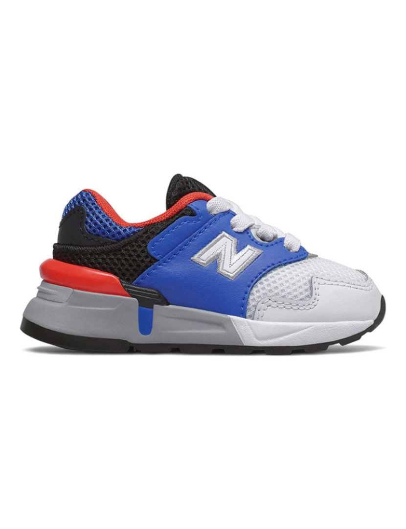 New Balance - Ténis Kids Azul e Cinza 