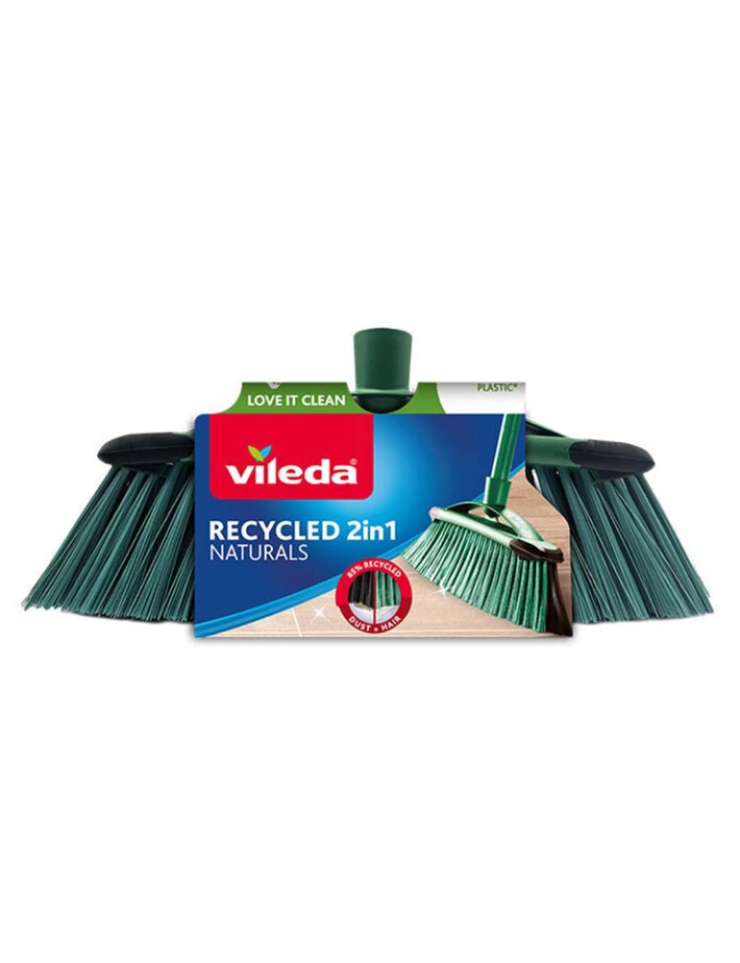 Vileda -  RECARGA VASSOURA RECICLADA 2 EM 1 NATURALS