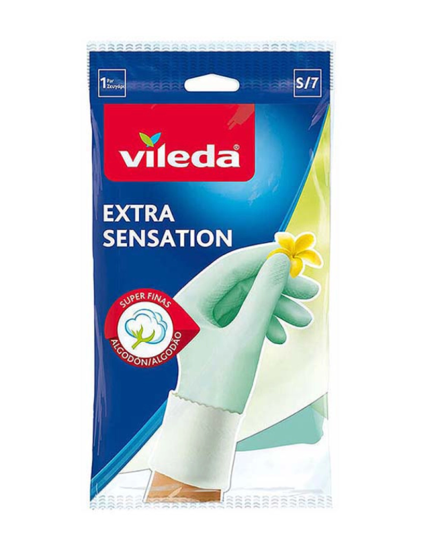 Vileda -  LUVAS DURÁVEIS EXTRA SENSATION P/M 