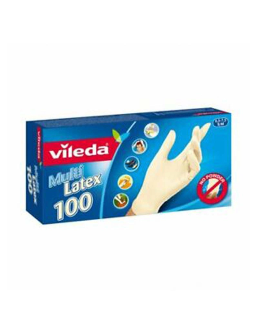 Vileda -  LUVAS DESCARTÁVEIS MULTI 100 UN P/M