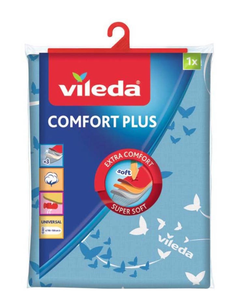 Vileda -  CAPA ENGOMAR COMFORT PLUS AZUL QUICK FIX