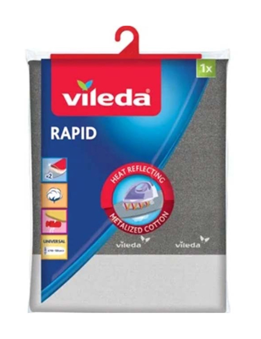 Vileda -  CAPA ENGOMAR METALIZADA RAPID QUICK FIX