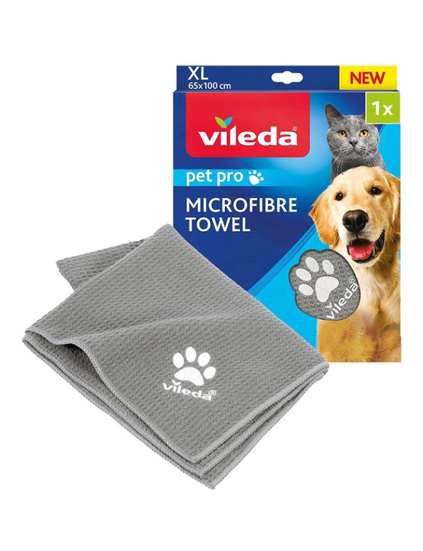 Vileda -  TOALHA MICROFIBRAS PET PRO XL 1UN