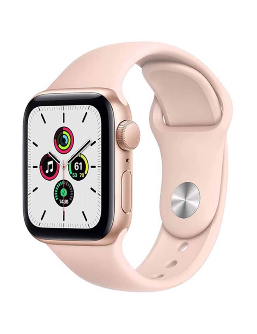 Apple - Apple Watch SE (2022) 40mm GPS+Cellular Aluminum Case Grau A+