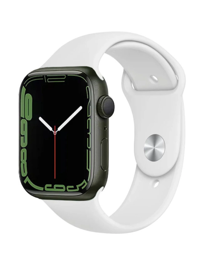 Apple - Apple Watch Series 7 41mm GPS + Cellular Aluminum Case Grau A+