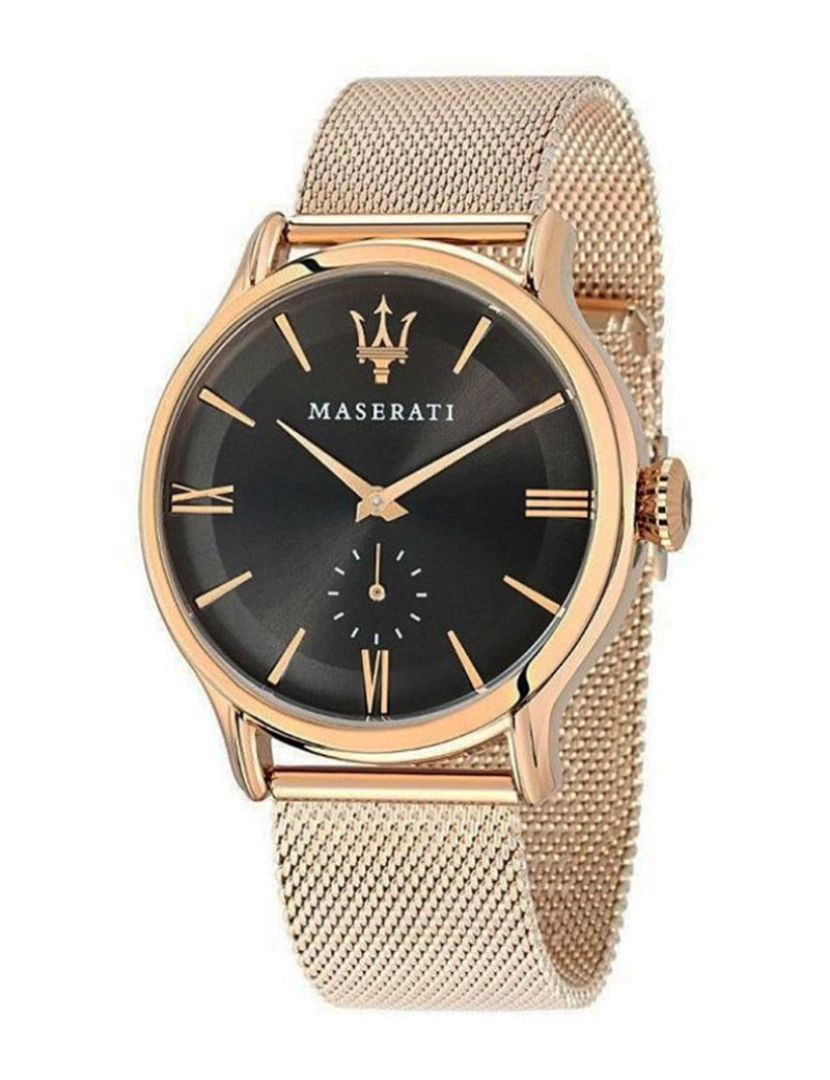 Maserati - Relógio Homem Epoca Dourado E Preto