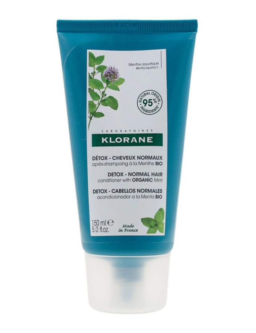 Klorane - Bálsamo capilar protector detox Menta Aquática 150ml