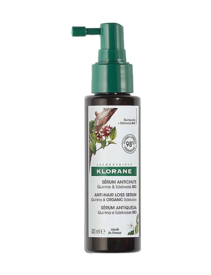 Klorane - Fortificante&Estimulante Sérum A La Quinina Y Edelweiss Bio 100 Ml