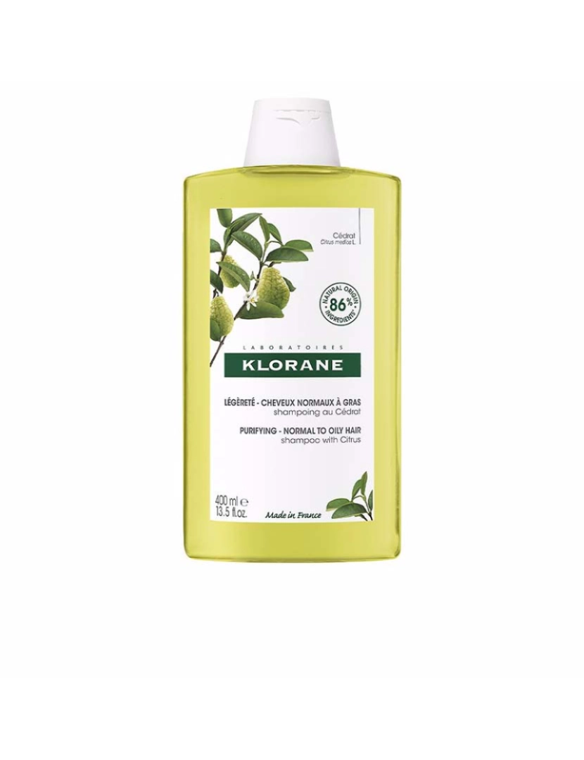 Klorane - Champô Purificante Cidra 400 Ml