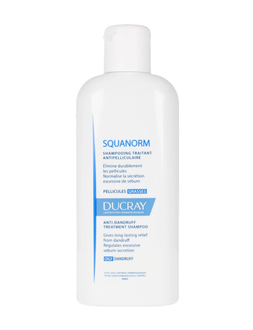 Ducray  - Champô Tratamento Anti-Caspa Cabelo Oleoso Squanorm 200Ml