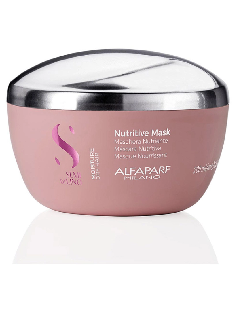 Alfaparf - Máscara Nutritiva Semi Di Lino Moisture 200Ml