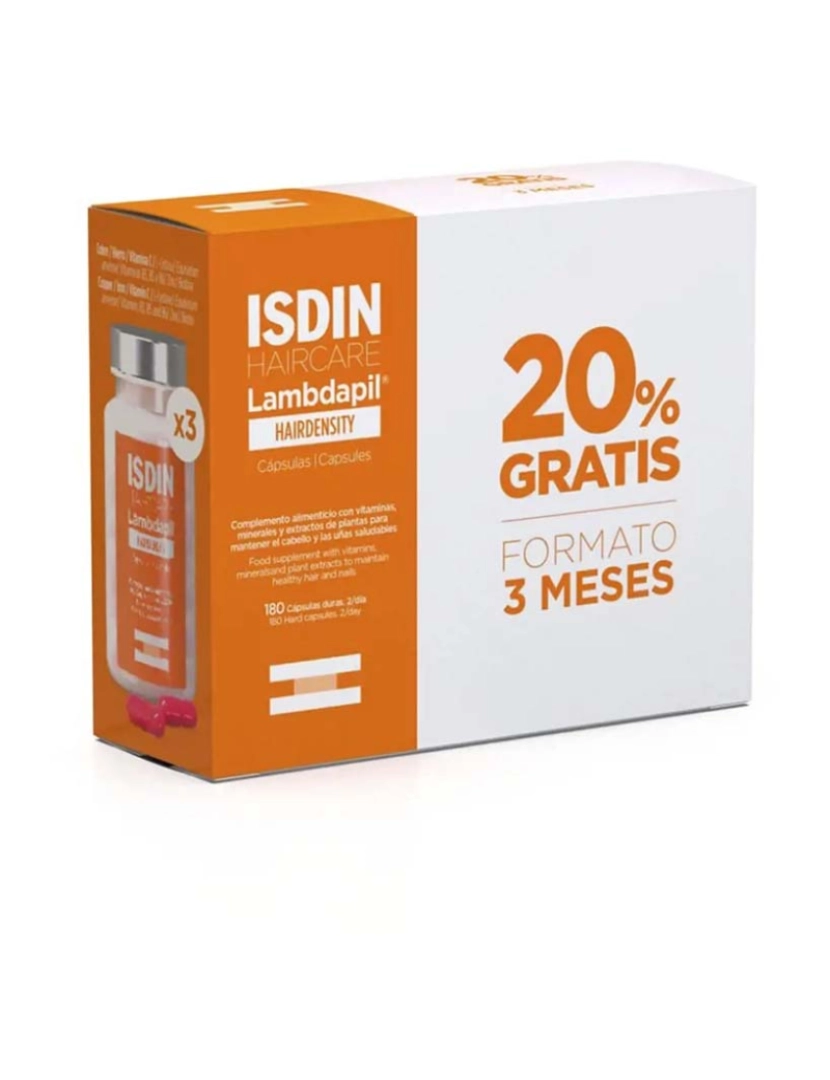 Isdin - Lambdapil Hairsensity 180 Capsules