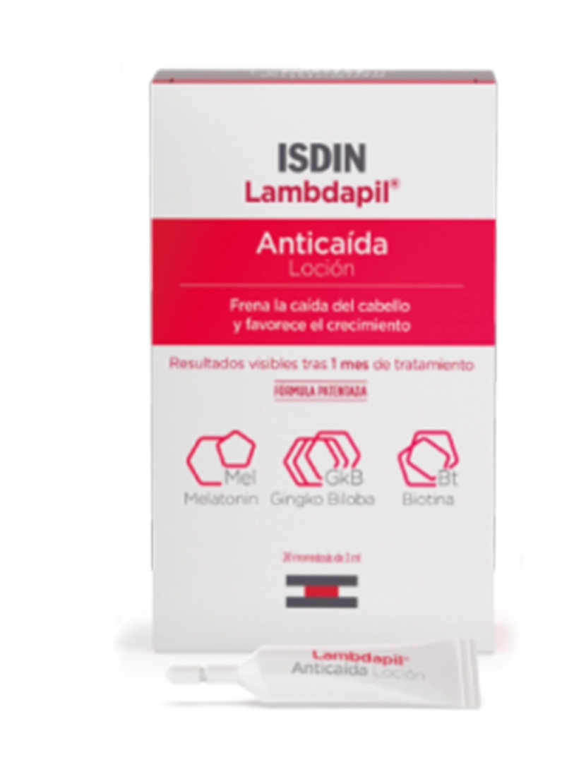 Isdin - Lambdapil Anticaída Loción 20 Monodosis