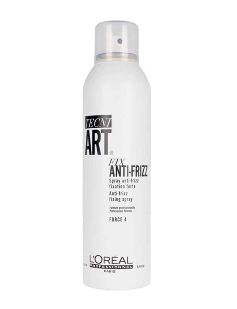 L'Oréal - Fixador Fix Anti - Frizz Force 4 Tecni Art 250Ml 