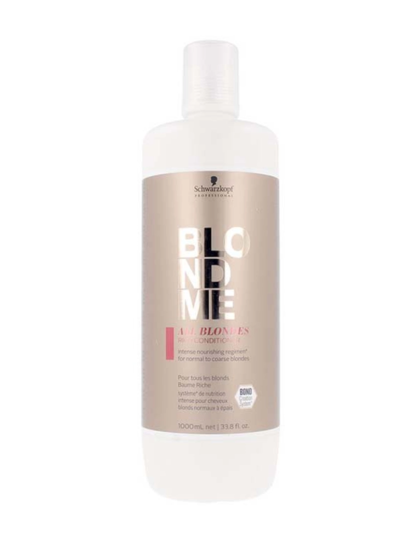 Schwarzkopf - Blondme All Blondes Rich Conditioner 1000 Ml