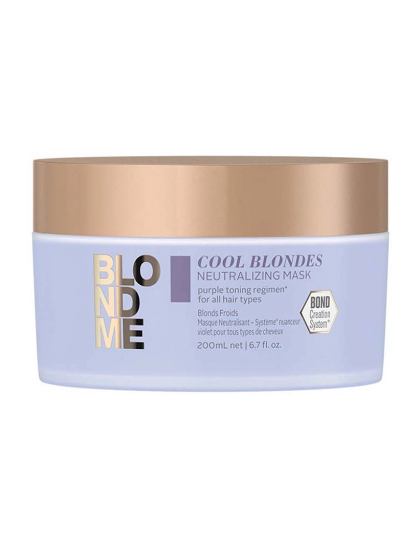 Schwarzkopf - Blondme Cool Blondes Neutralizing Mask 200 Ml