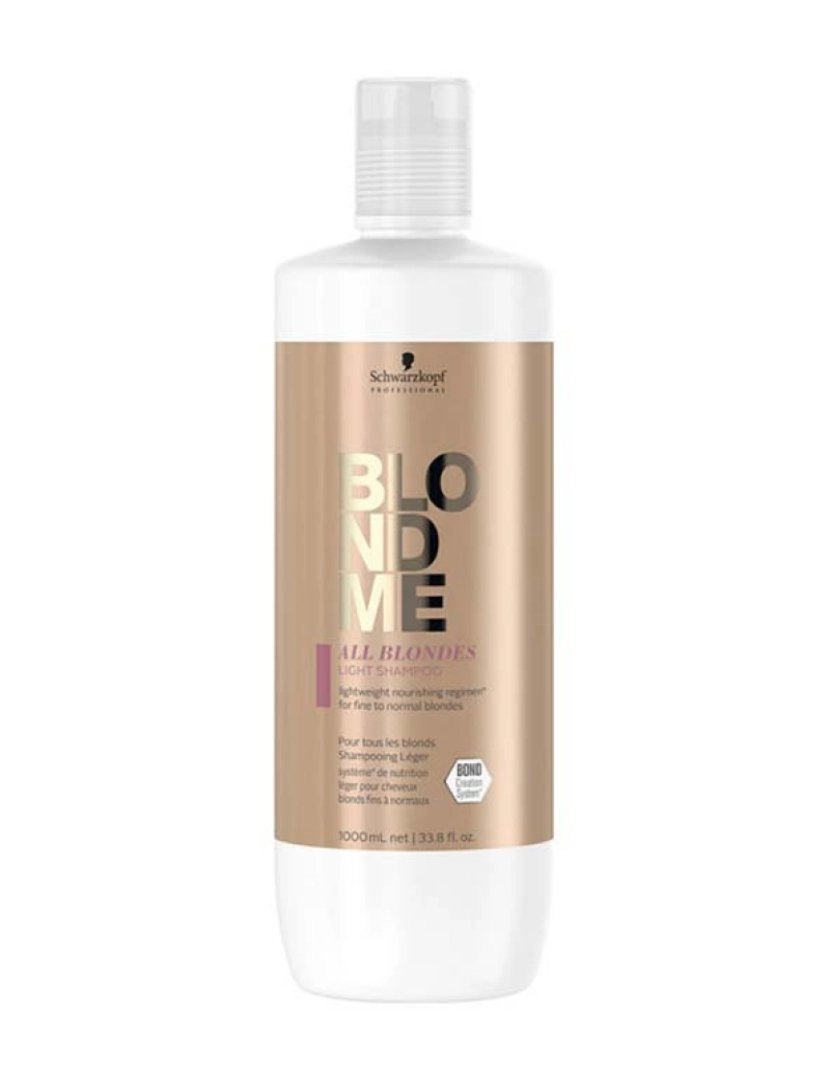 Schwarzkopf - Blondme All Blondes Light Champô 1000 Ml