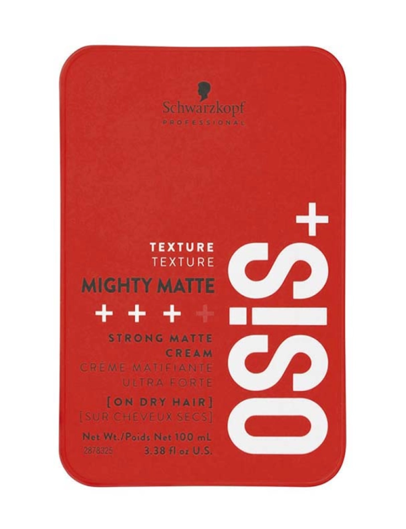 Schwarzkopf - OSIS+ mighty matte ultra strong matte cream 100 ml