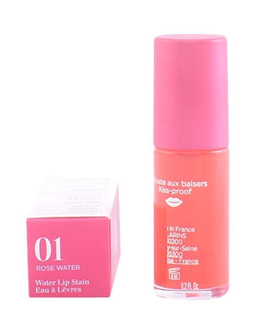 Clarins - Hidratante Para Lábios #01-Rose Water 7Ml