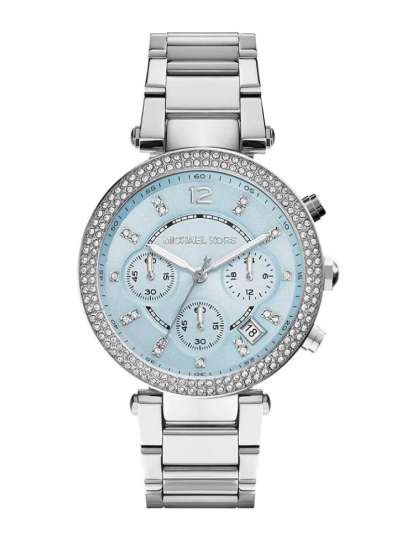 Michael Kors - Relógio Senhora Prateado e Azul MK6104