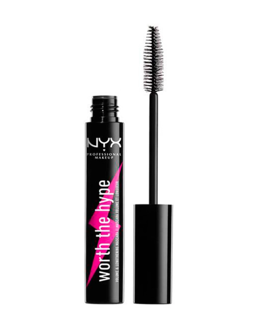 NYX - Máscara de Pestanas Volume & Comprimento Worth The Hype #Black