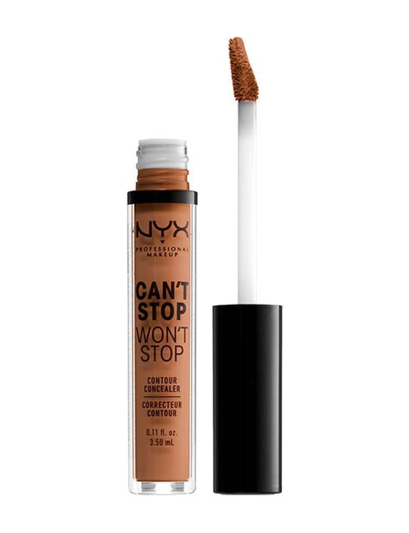 Nyx Professional Make Up - Corretor Contorno Can't Stop Won't Stop #Mahogany 3,5Ml