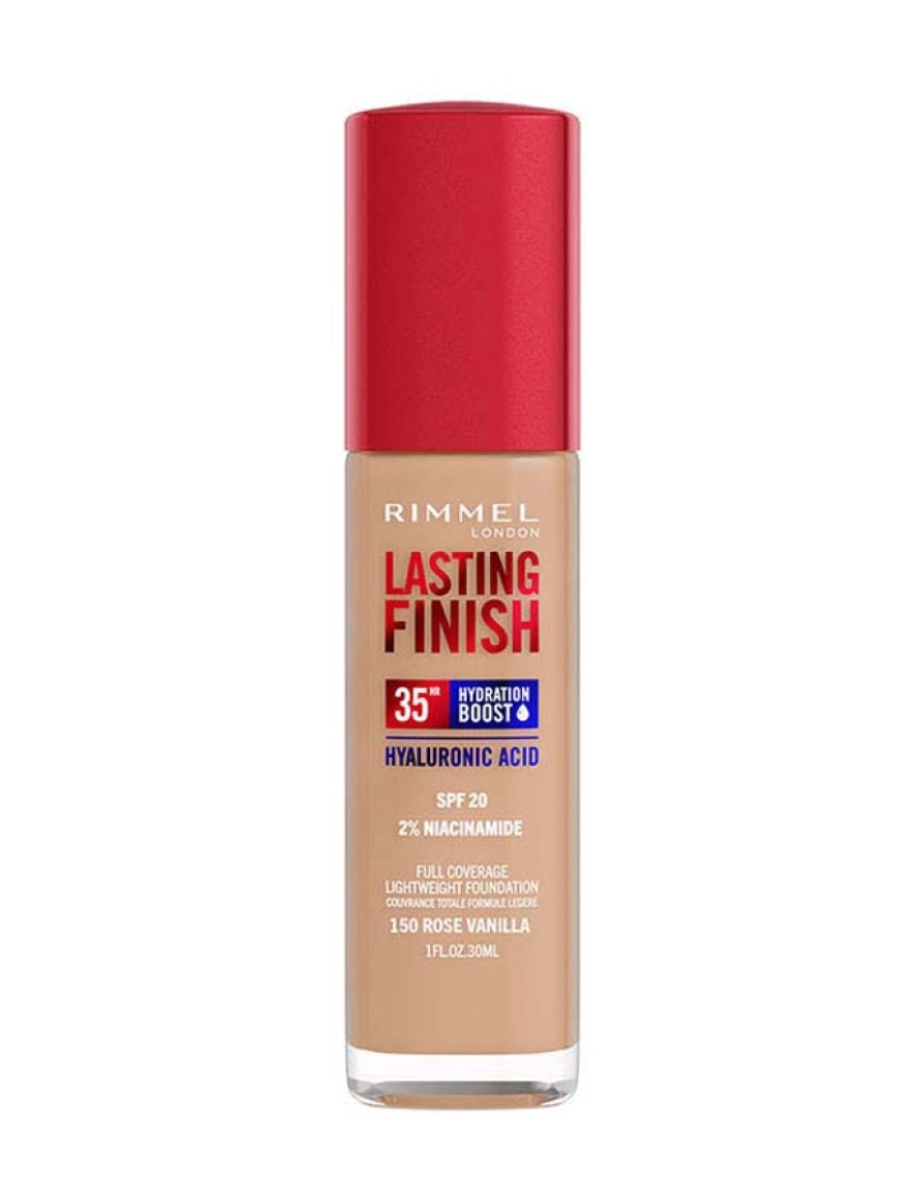 Rimmel London - Lasting Finish Hydration Boost Spf20 #150-Rose Vanilla 30 Ml