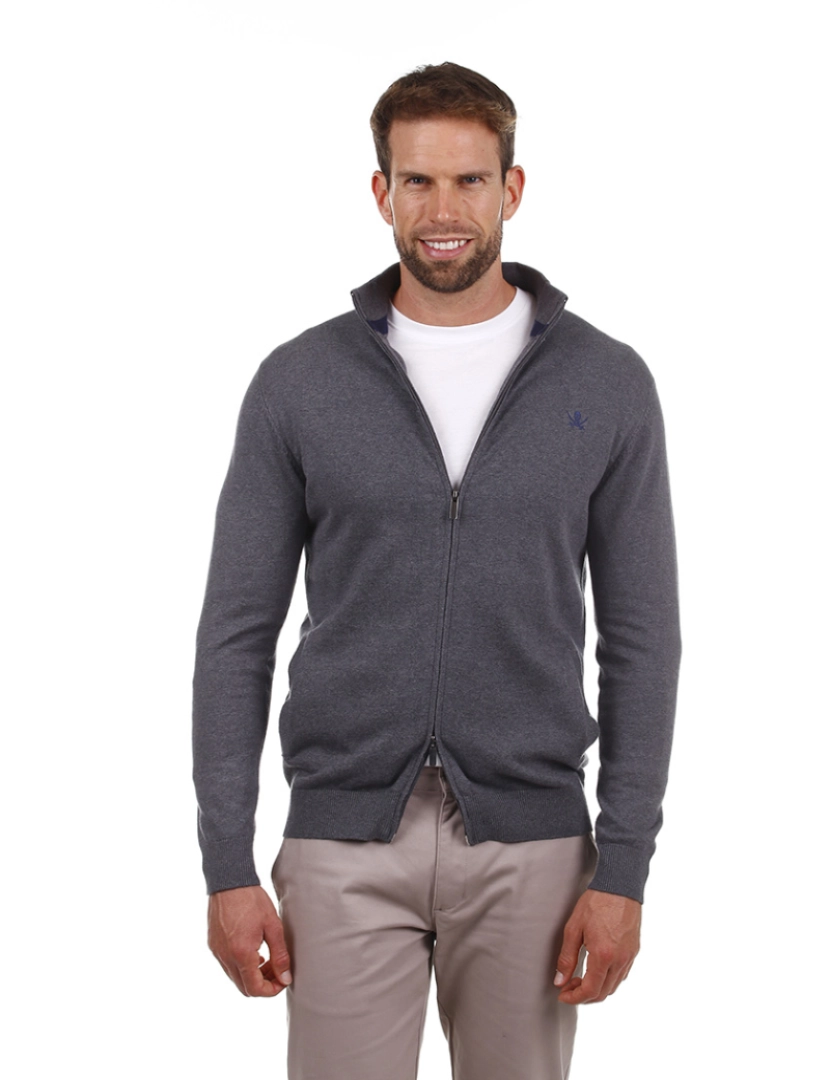 Time of Bocha - Camisola de Homem Gris.Osc