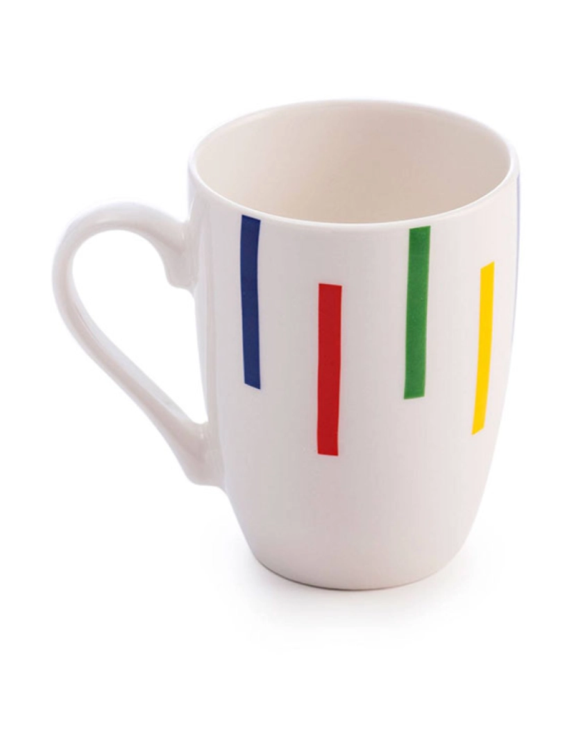 Benetton - 1 caneca de porcelana de 11 cm com desenho