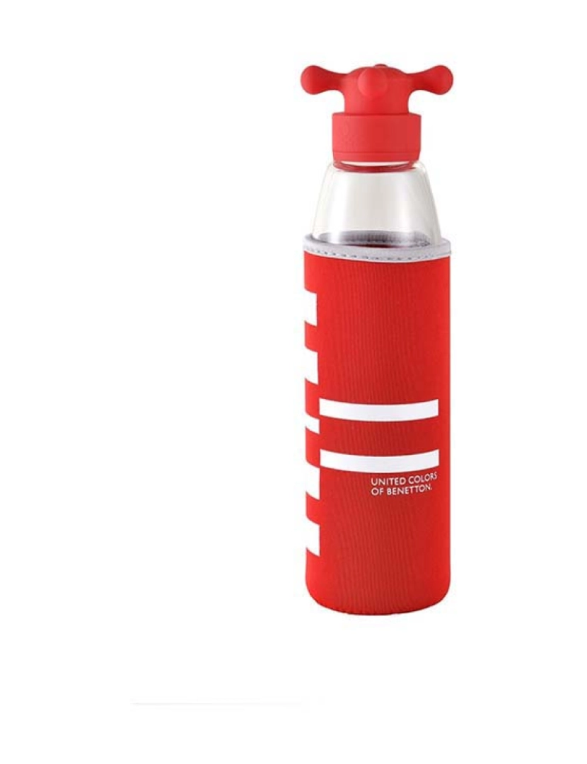 Benetton - Garrafa de água Benetton Vermelho 550 ml