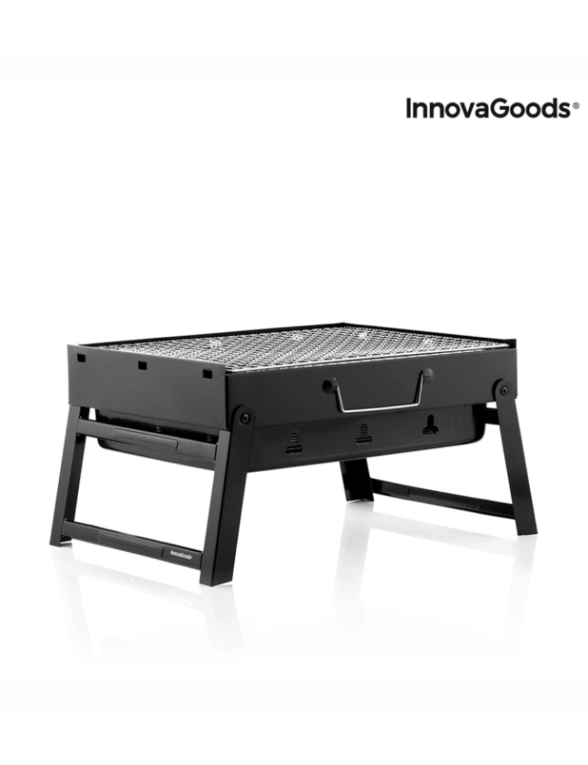 Innovagoods - Grelhador dobrável portátil para Carvão BearBQ InnovaGoods