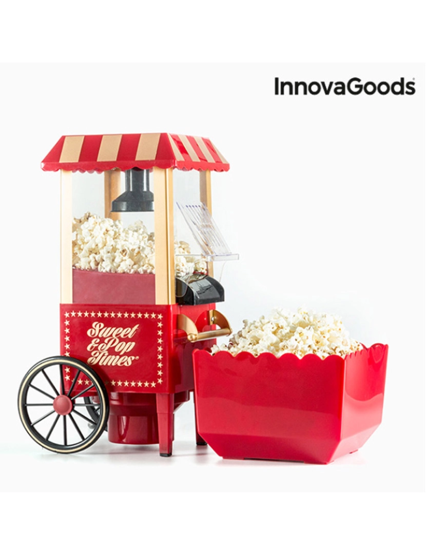 Innovagoods - Máquina de Pipocas Sweet & Pop Times InnovaGoods