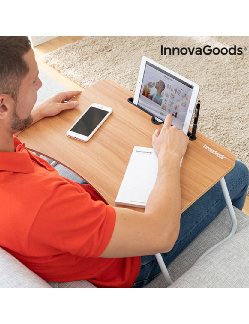 Innovagoods - Mesa Dobrável Auxiliar Multiusos Muvisk InnovaGoods