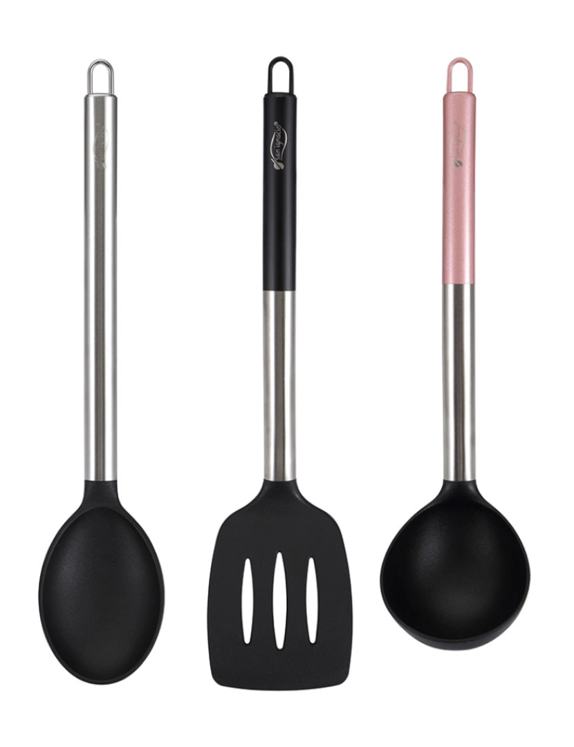 San Ignacio - Conjunto 3 peças de utensílios de cozinha nylon san ignacio vita