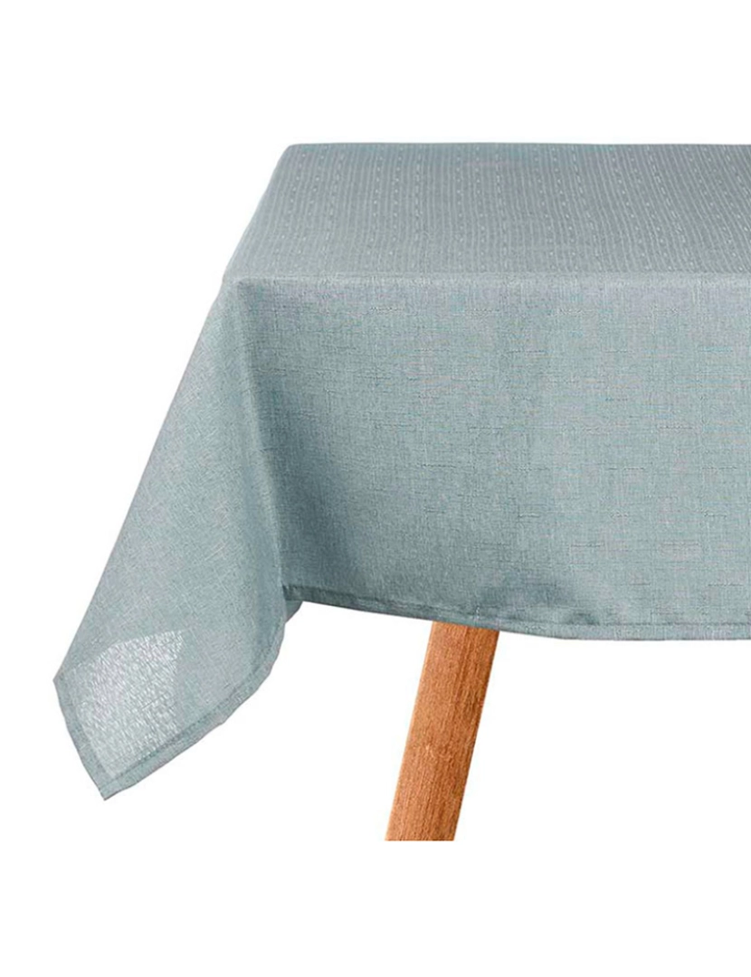 San Ignacio - Toalha de mesa em poliéster 140x140cm coleção kinvara azul claro