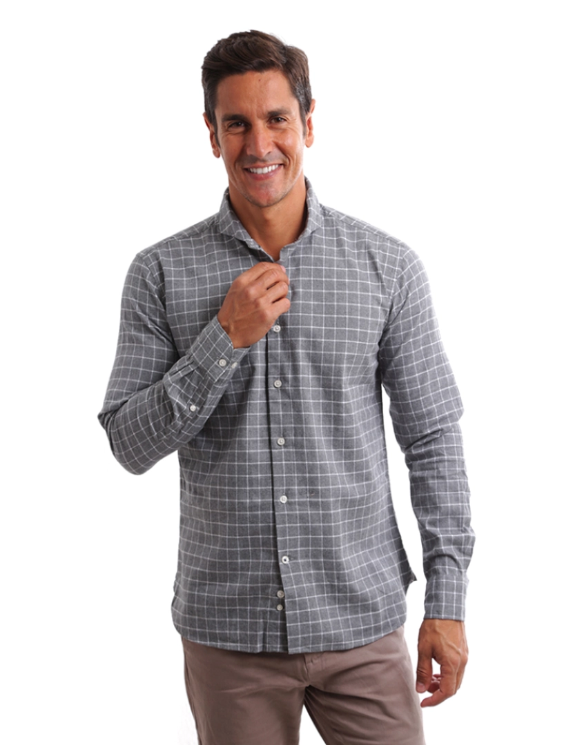 Sacoor One - Camisa Sacoor One Cinza