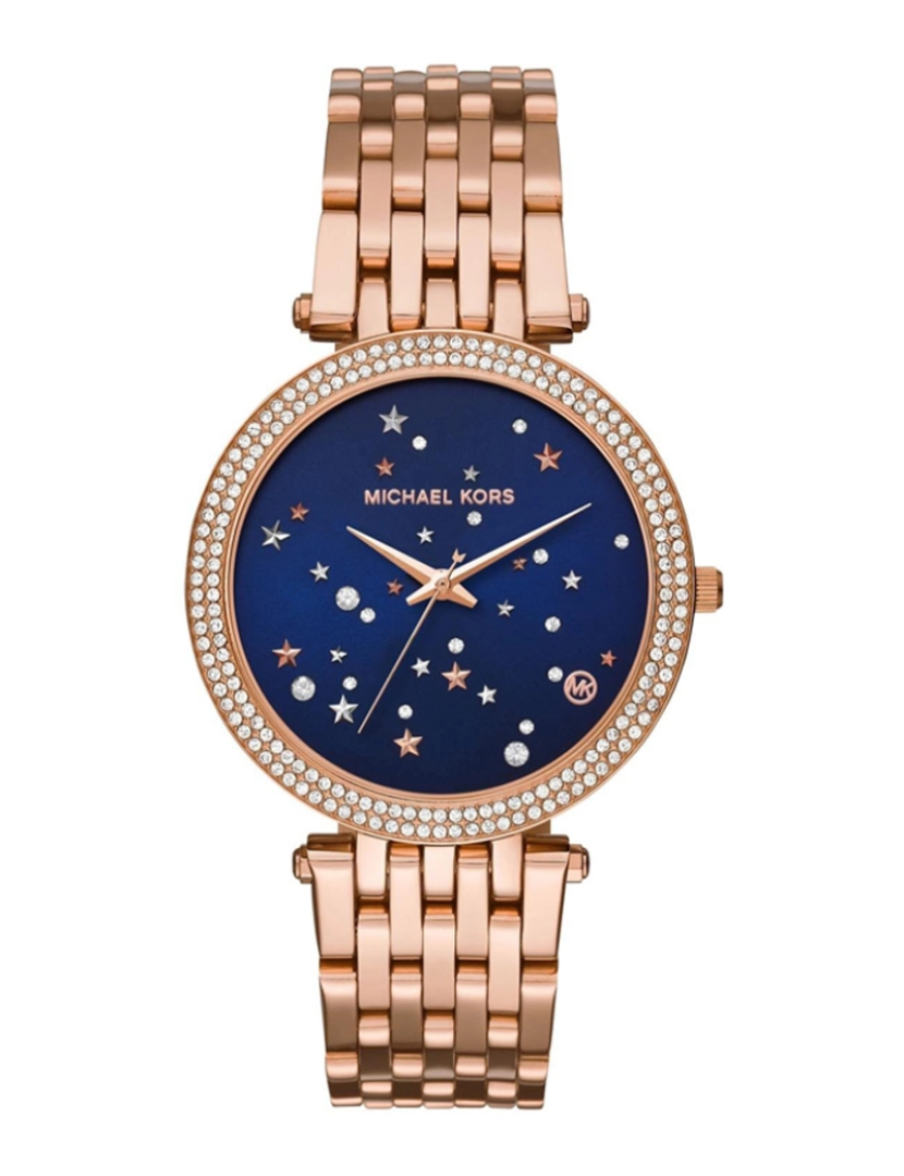 Michael Kors - Relógio Michael Kors Senhora Dourado Rosa e Azul