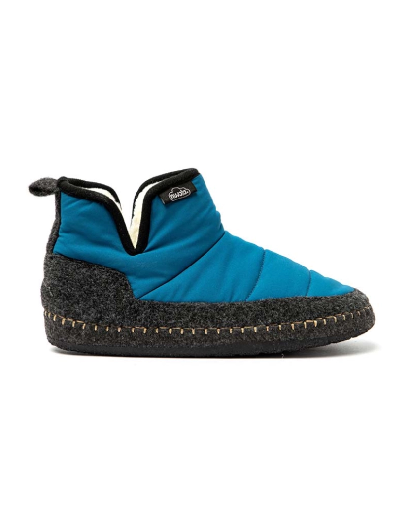 Nuvola - Botas Unisexo New Wool Azul Petróleo