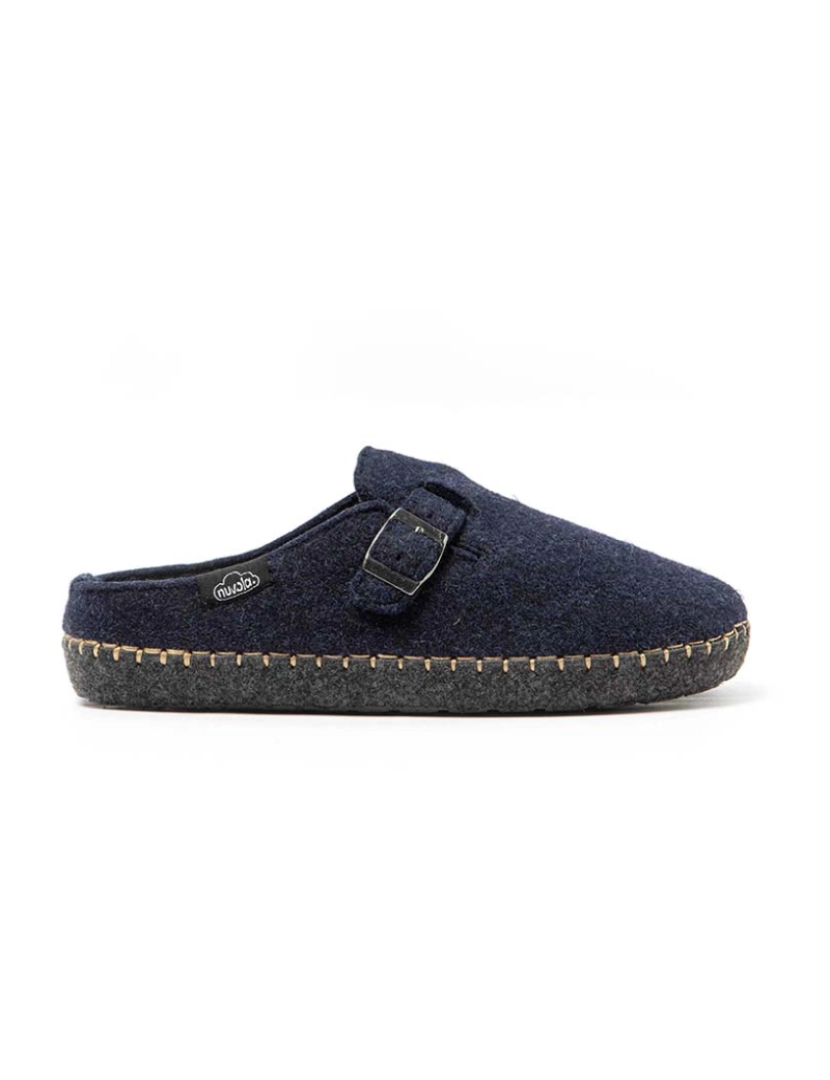 Nuvola - Pantufas Unisexo Zueco Belt Azul Navy