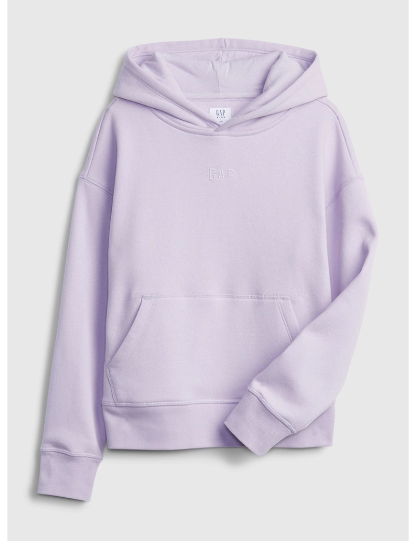 GAP - Sweat com Capuz Rapaz Violeta