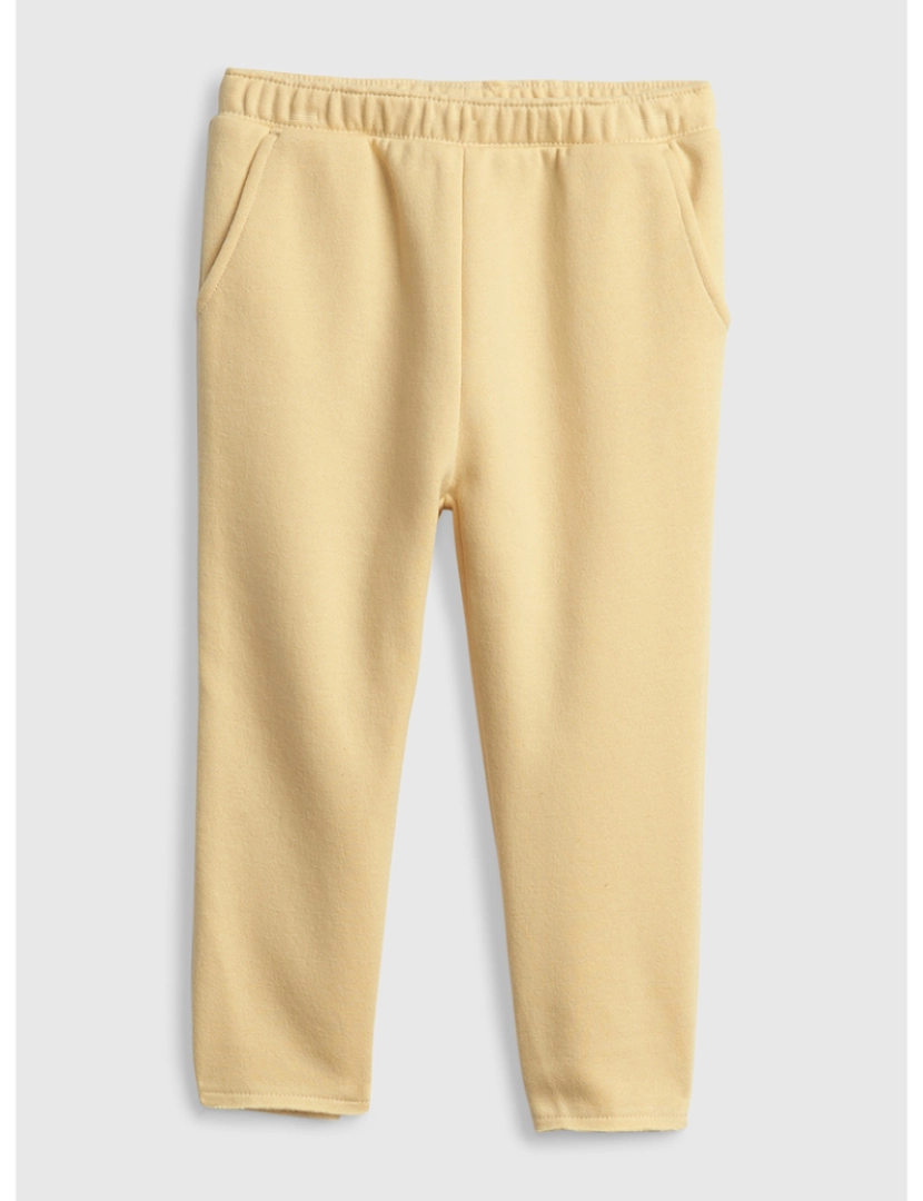 GAP - Calças Joggers Bebé Amarelo