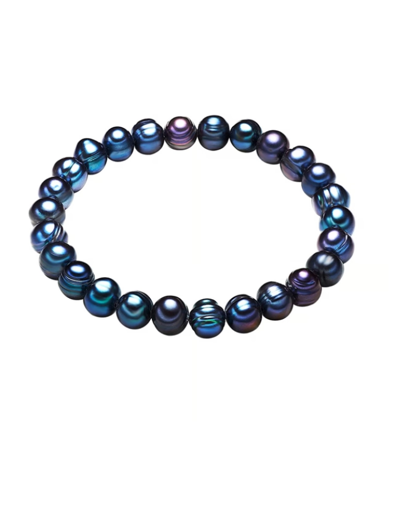 Valero Pearls - Pulseira Pérola Azul